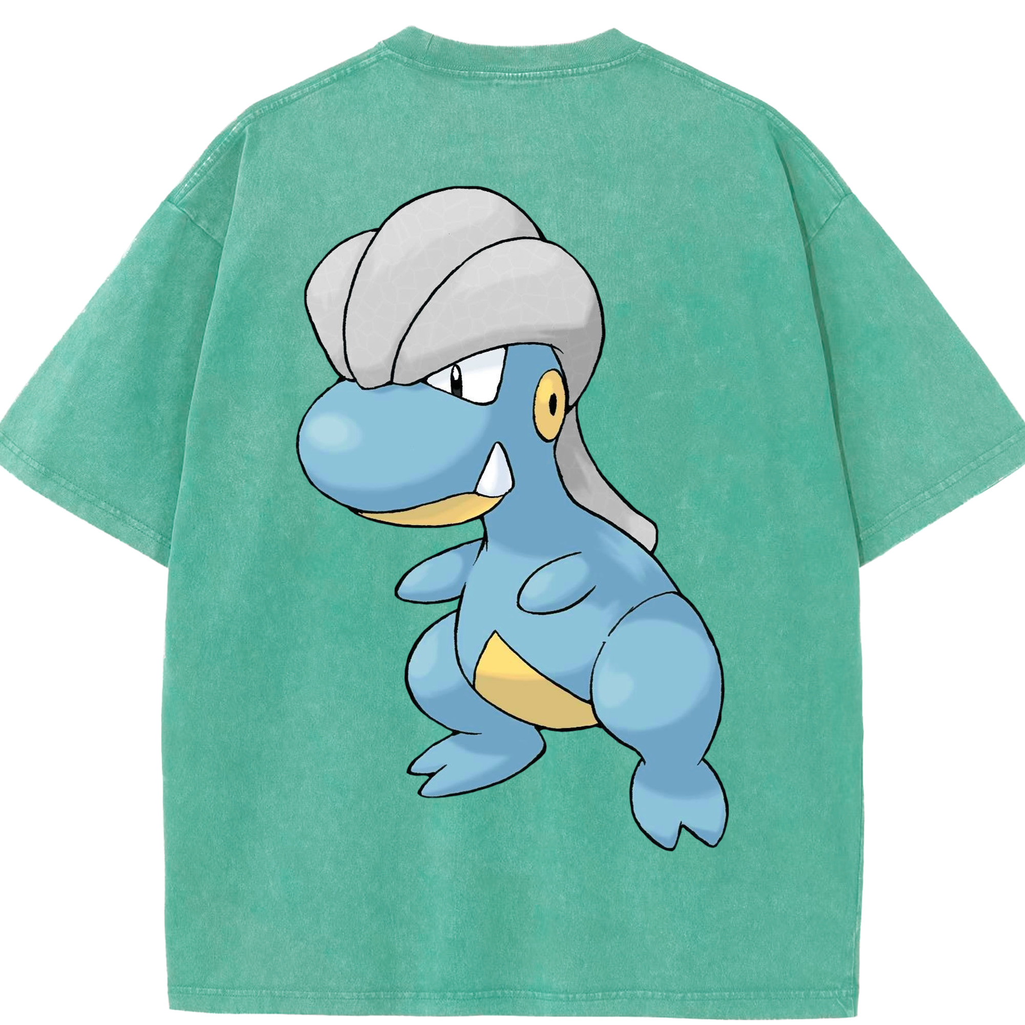 （画像用） ポケットモンスター Pokémon 綿100% ヴィンテージ風 半袖Tシャツ（背面プリント）